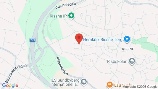Bostadsrätter till salu i Sundbyberg - kort over placeringen