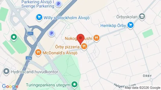 Bostadsrätter till salu i Söderort - kort over placeringen