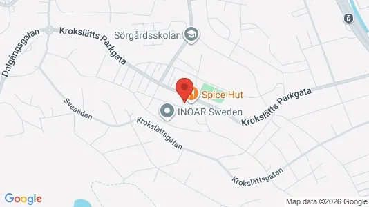 Bostadsrätter till salu i Mölndal - kort over placeringen