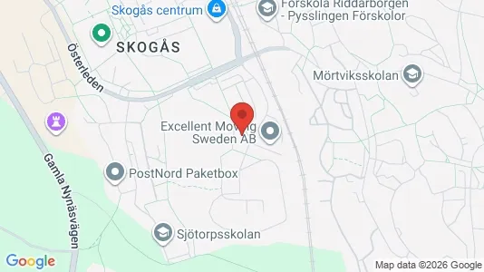 Bostadsrätter till salu i Huddinge - kort over placeringen