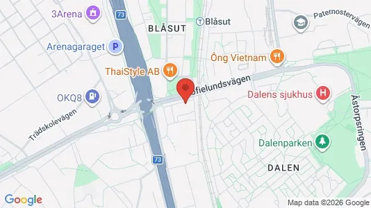 Lägenheter till salu i Söderort - kort over placeringen