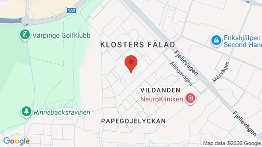 Lägenheter att hyra i Lund - kort over placeringen
