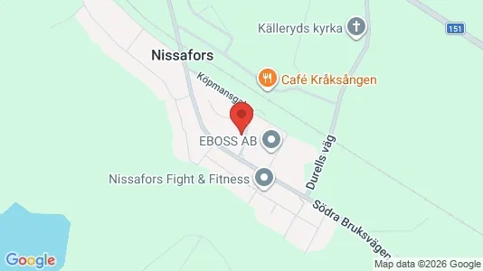 Lägenheter att hyra i Gnosjö - kort over placeringen