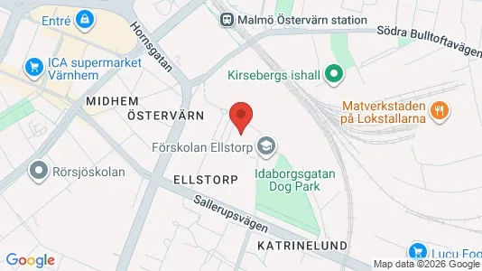 Lägenheter till salu i Malmö Centrum - kort over placeringen