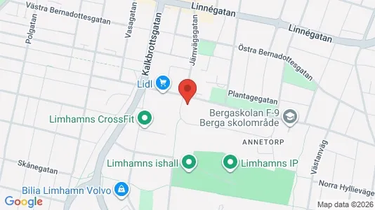 Lägenheter till salu i Limhamn/Bunkeflo - kort over placeringen