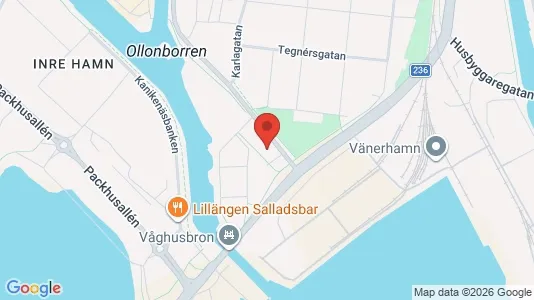 Lägenheter till salu i Karlstad - kort over placeringen