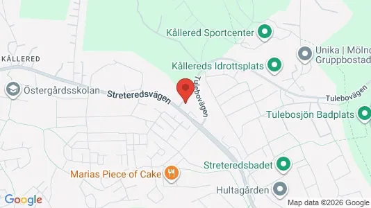 Lägenheter till salu i Mölndal - kort over placeringen