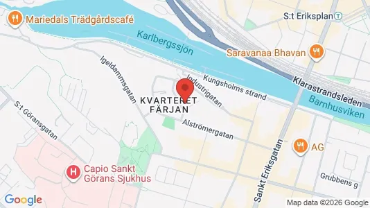Lägenheter till salu i Kungsholmen - kort over placeringen