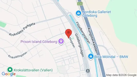 Bostadsrätter till salu i Mölndal - kort over placeringen