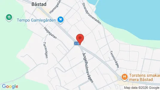 Lägenheter till salu i Båstad - kort over placeringen