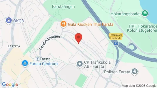Lägenheter att hyra i Söderort - kort over placeringen