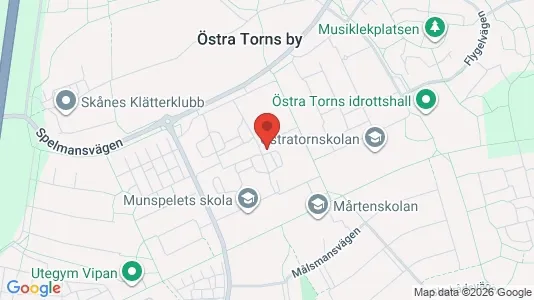Lägenheter att hyra i Lund - kort over placeringen