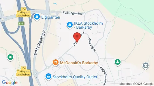 Lägenheter att hyra i Järfälla - kort over placeringen