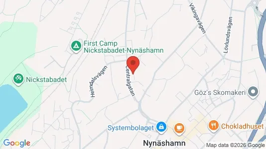 Lägenheter till salu i Nynäshamn - kort over placeringen