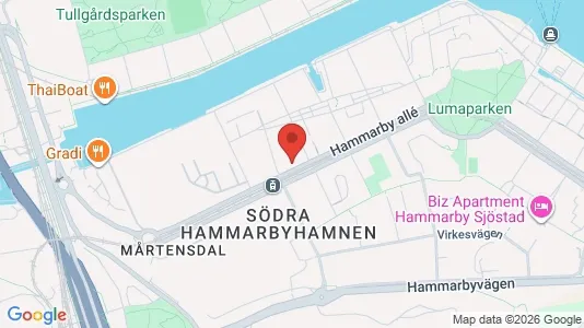 Lägenheter till salu i Södermalm - kort over placeringen