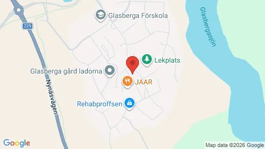 Bostadsrätter till salu i Södertälje - kort over placeringen
