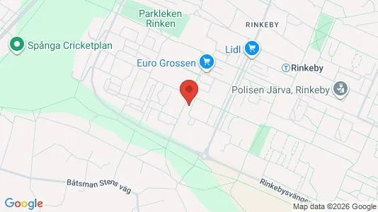 Lägenheter att hyra i Västerort - kort over placeringen