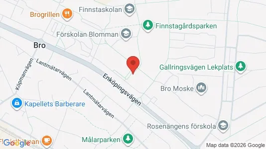 Lägenheter att hyra i Upplands-Bro - kort over placeringen