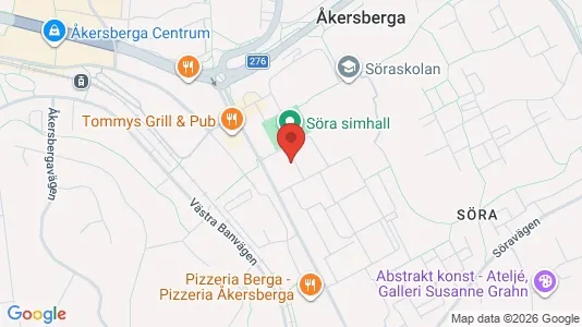 Lägenheter att hyra i Österåker - kort over placeringen