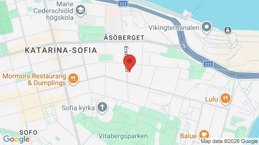 Lägenheter att hyra i Södermalm - kort over placeringen