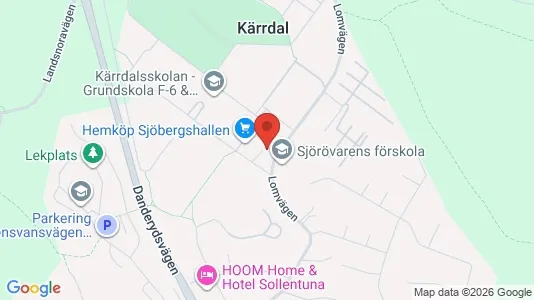 Lägenheter till salu i Sollentuna - kort over placeringen