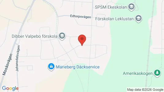 Bostadsrätter till salu i Örebro - kort over placeringen