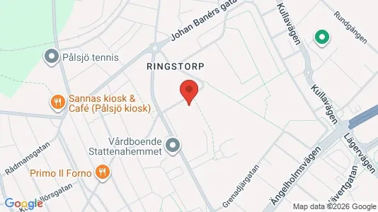 Bostadsrätter till salu i Helsingborg - kort over placeringen