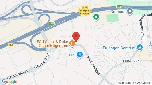 Lägenheter till salu i Söderort - kort over placeringen