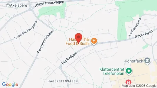 Lägenheter till salu i Söderort - kort over placeringen
