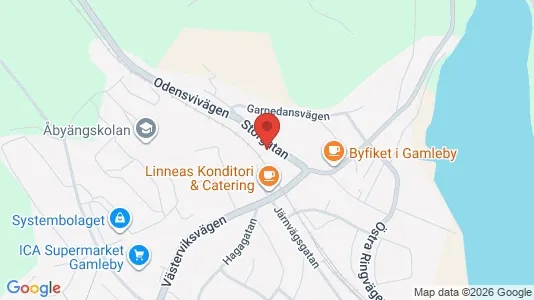 Lägenheter att hyra i Västervik - kort over placeringen