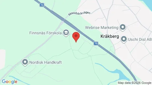 Bostadsrätter till salu i Mora - kort over placeringen
