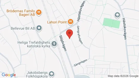 Lägenheter till salu i Järfälla - kort over placeringen