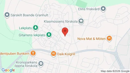 Bostadsrätter till salu i Karlstad - kort over placeringen