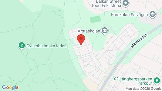Lägenheter att hyra i Eskilstuna - kort over placeringen