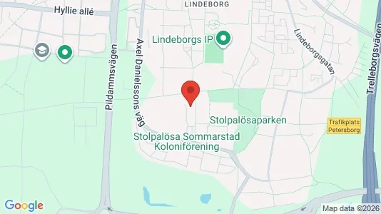 Bostadsrätter till salu i Fosie - kort over placeringen