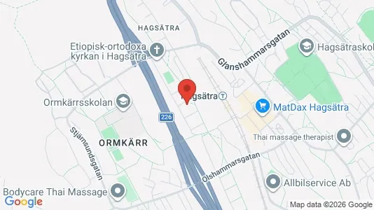 Lägenheter att hyra i Söderort - kort over placeringen