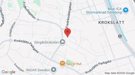 Lägenheter till salu i Mölndal - kort over placeringen