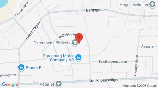 Bostadsrätter till salu i Mariestad - kort over placeringen