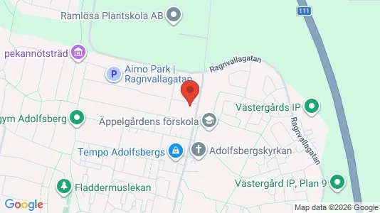 Lägenheter till salu i Helsingborg - kort over placeringen