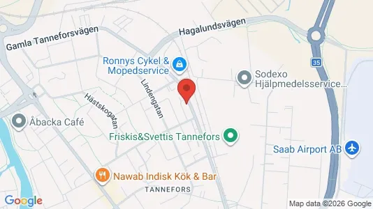 Bostadsrätter till salu i Linköping - kort over placeringen