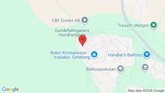 Lägenheter att hyra i Mölndal - kort over placeringen