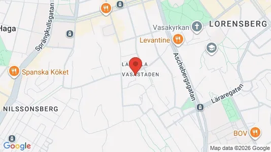 Lägenheter att hyra i Göteborg Centrum - kort over placeringen