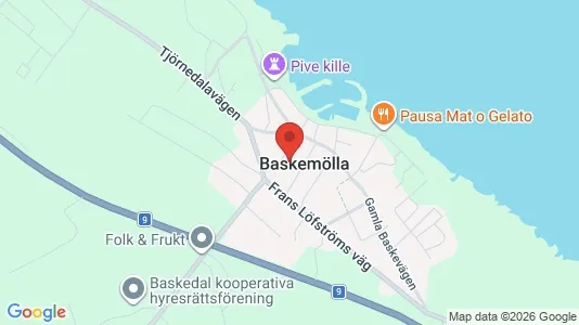 Lägenheter till salu i Simrishamn - kort over placeringen