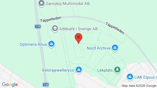 Lägenheter att hyra i Kristianstad - kort over placeringen