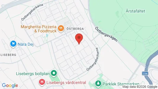Lägenheter till salu i Söderort - kort over placeringen