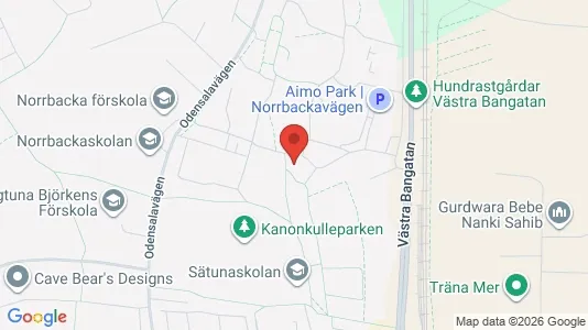 Lägenheter att hyra i Sigtuna - kort over placeringen