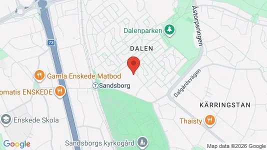Lägenheter att hyra i Söderort - kort over placeringen