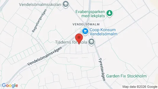 Lägenheter till salu i Haninge - kort over placeringen