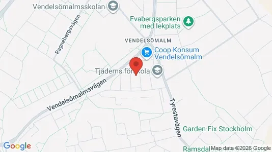 Lägenheter till salu i Haninge - kort over placeringen