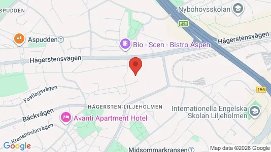 Lägenheter att hyra i Söderort - kort over placeringen